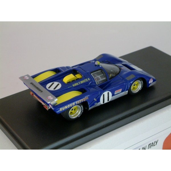 Ferrari 512 M CH 1040 24 Hrs Le Mans 1971 #11 M. Donohue / D. Hobbs - Built 1:43